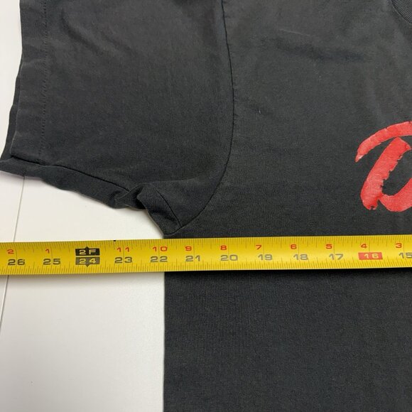 Vintage 90s Dare Keep Kids Off Drugs T Shirt Mens XL Black USA - Picture 8 of 9